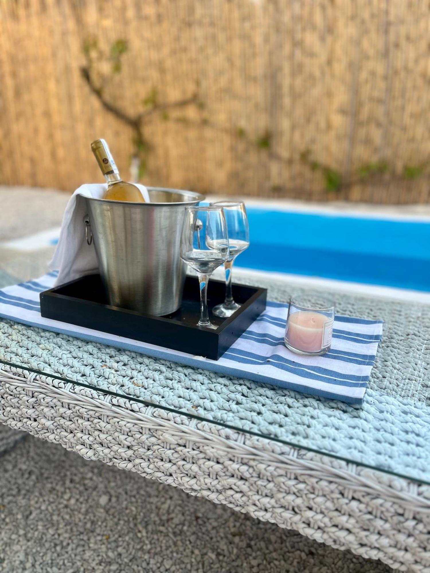 Holiday Oasis With Private Patio And Hammam-Style Bath In Chora-Pithagoreo, Samos Island Vila Pythagóreion Exterior foto